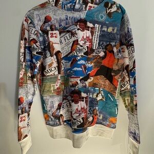 Jordan Multicolor Graphic Crewneck Sweater